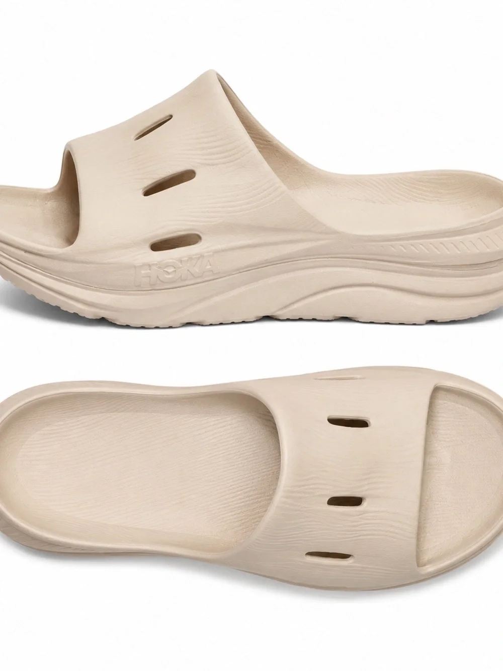 HOKA ORA Recovery Slide 3 Shifting Sand Men’s US 12 Women’s 14 New No Box